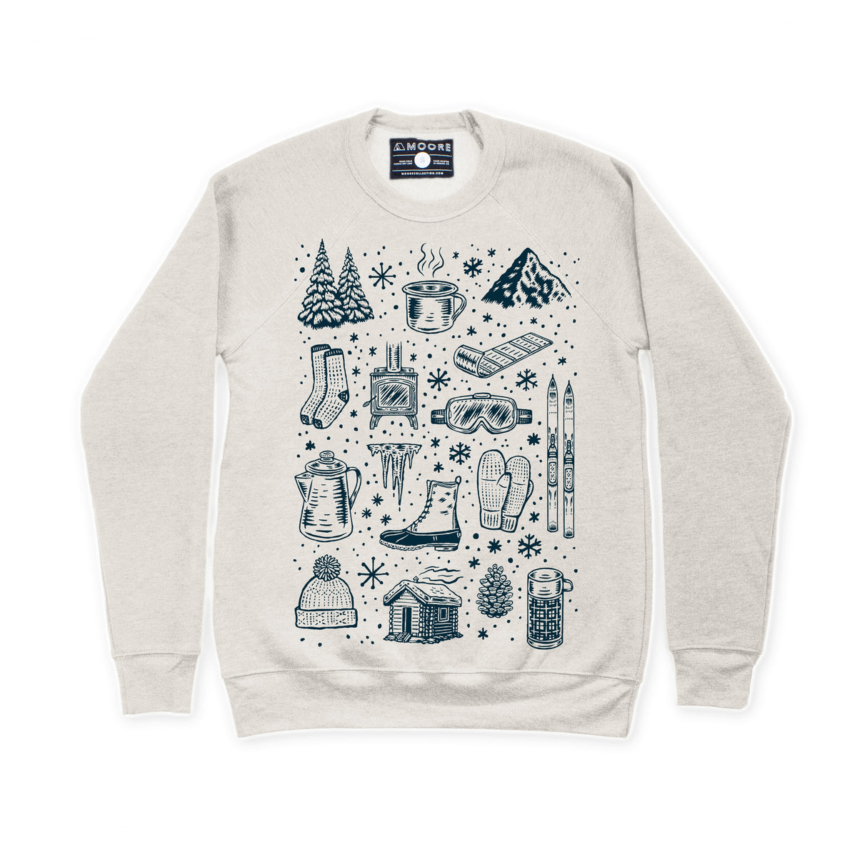Winter Time Crew Neck Sweatshirt