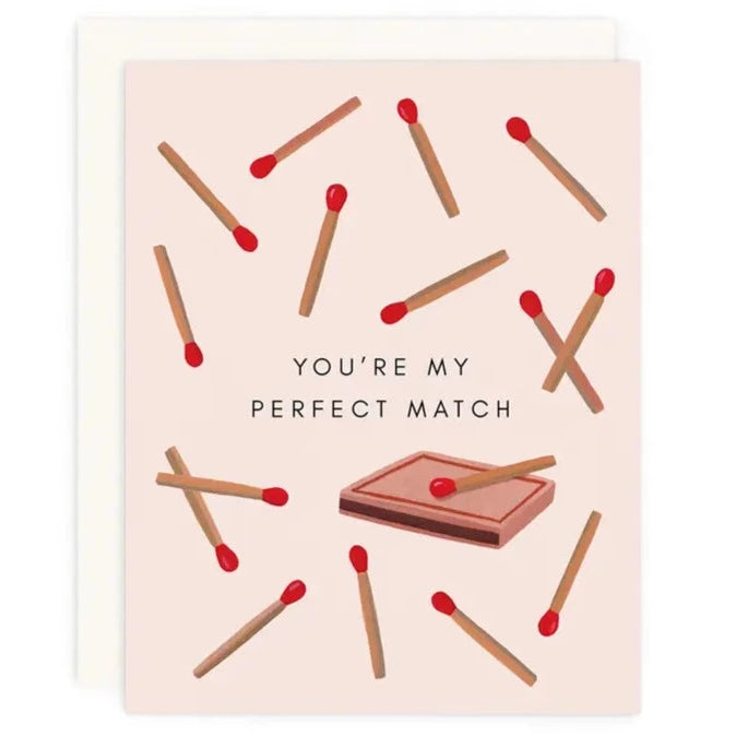 Perfect Match Greeting Card