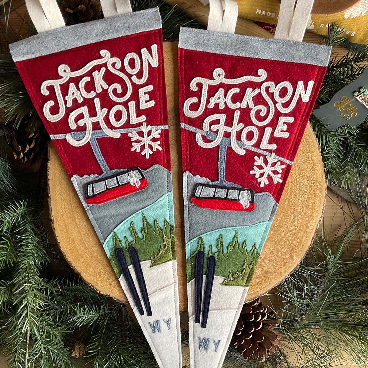 Jackson Hole Tram Pennant