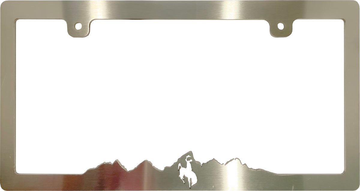 Teton License Plate Frame - Bronco
