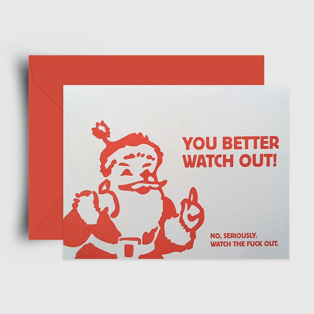 You Better Watch Out! Christmas Card Boxed Set