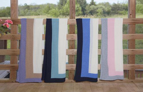 Blues Cashmere Blanket