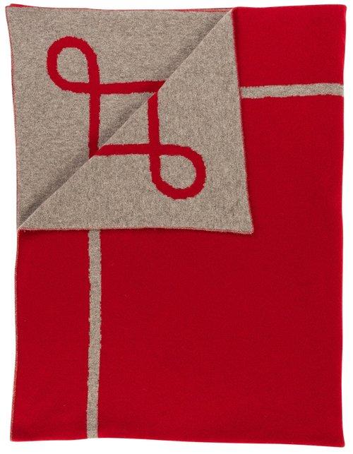 Crimson Cashmere Blanket