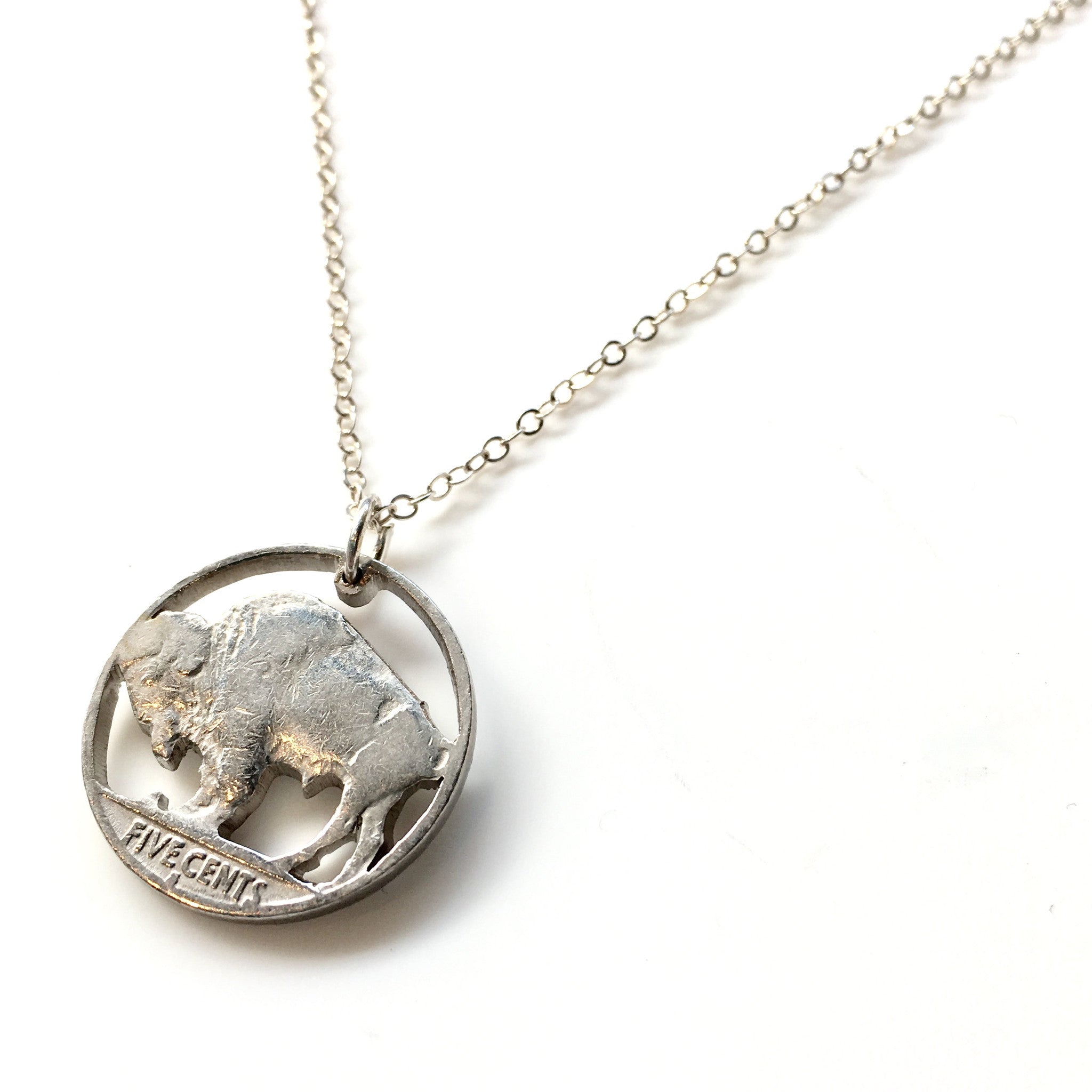 Buffalo Nickel Necklace