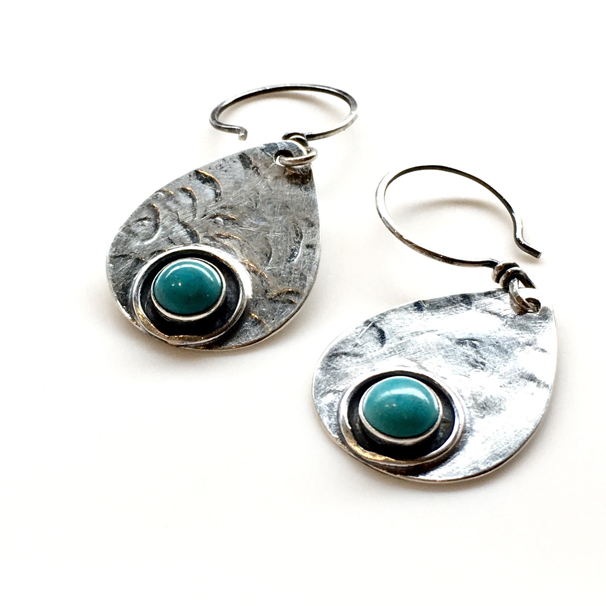 Turquoise Teardrop Earrings