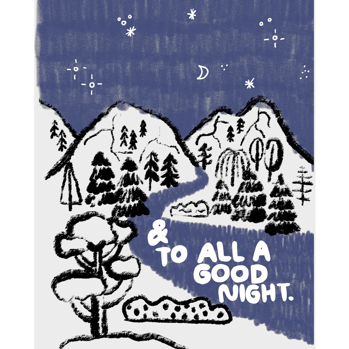Good Night Boxed Cards - Set of 5
