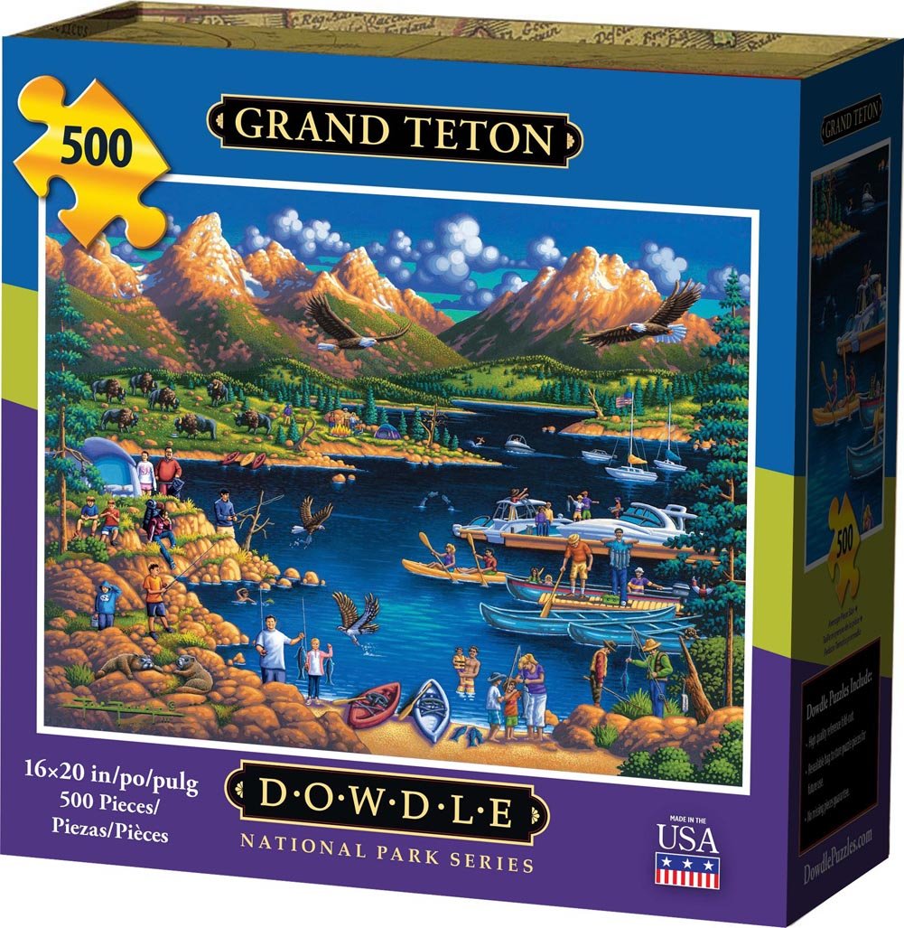 Grand Teton National Park Traditional Puzzle