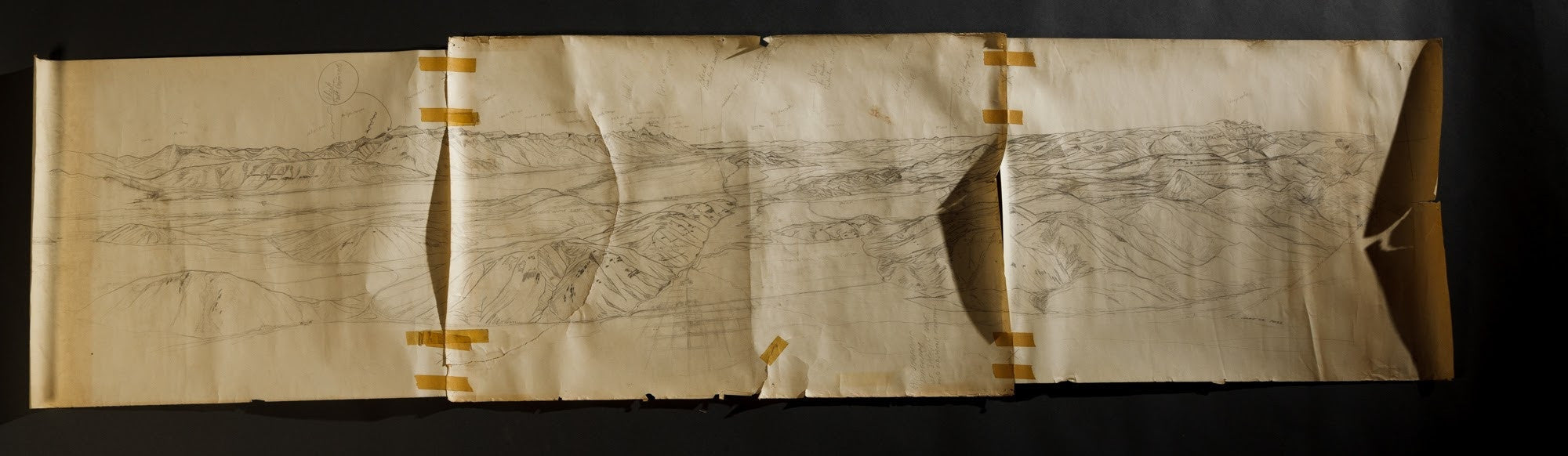 Jackson Hole Physiographic Map - Grant "Tiny" Hagen