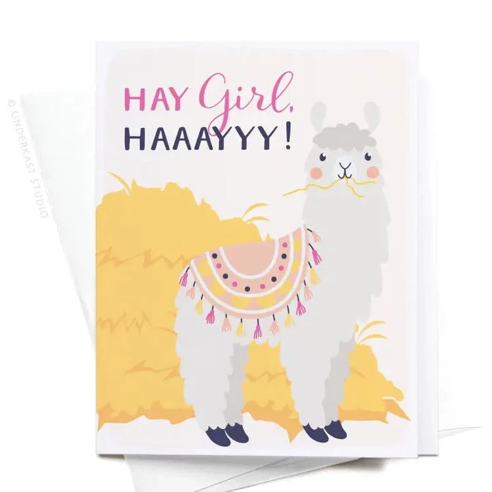 Hay Girl Haaayyy! Card