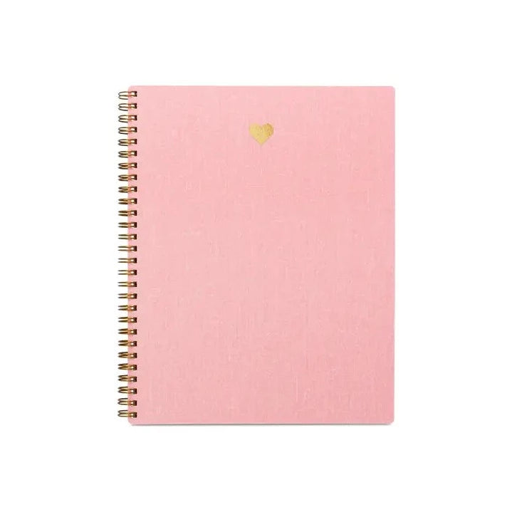 Heart Notebook - Blossom Pink