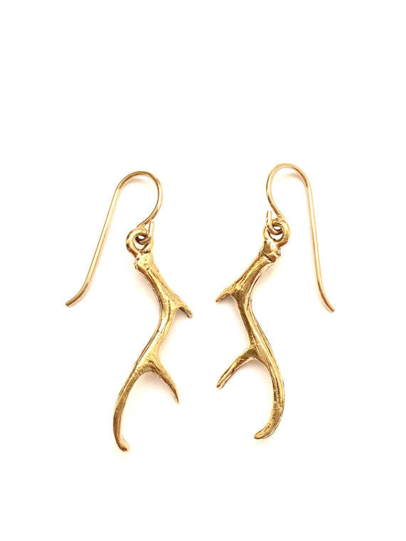 Antler Earrings