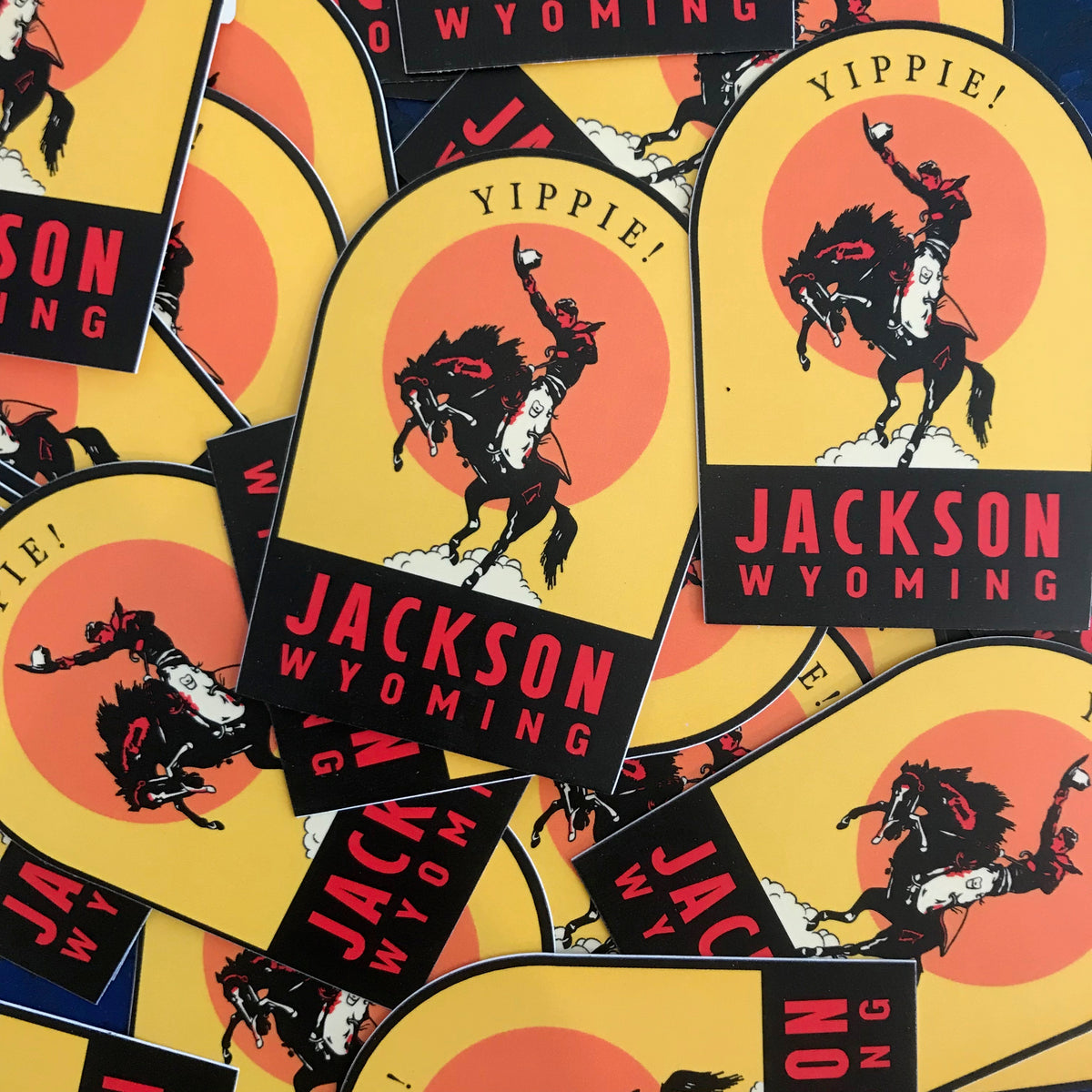 Retro Jackson Sticker
