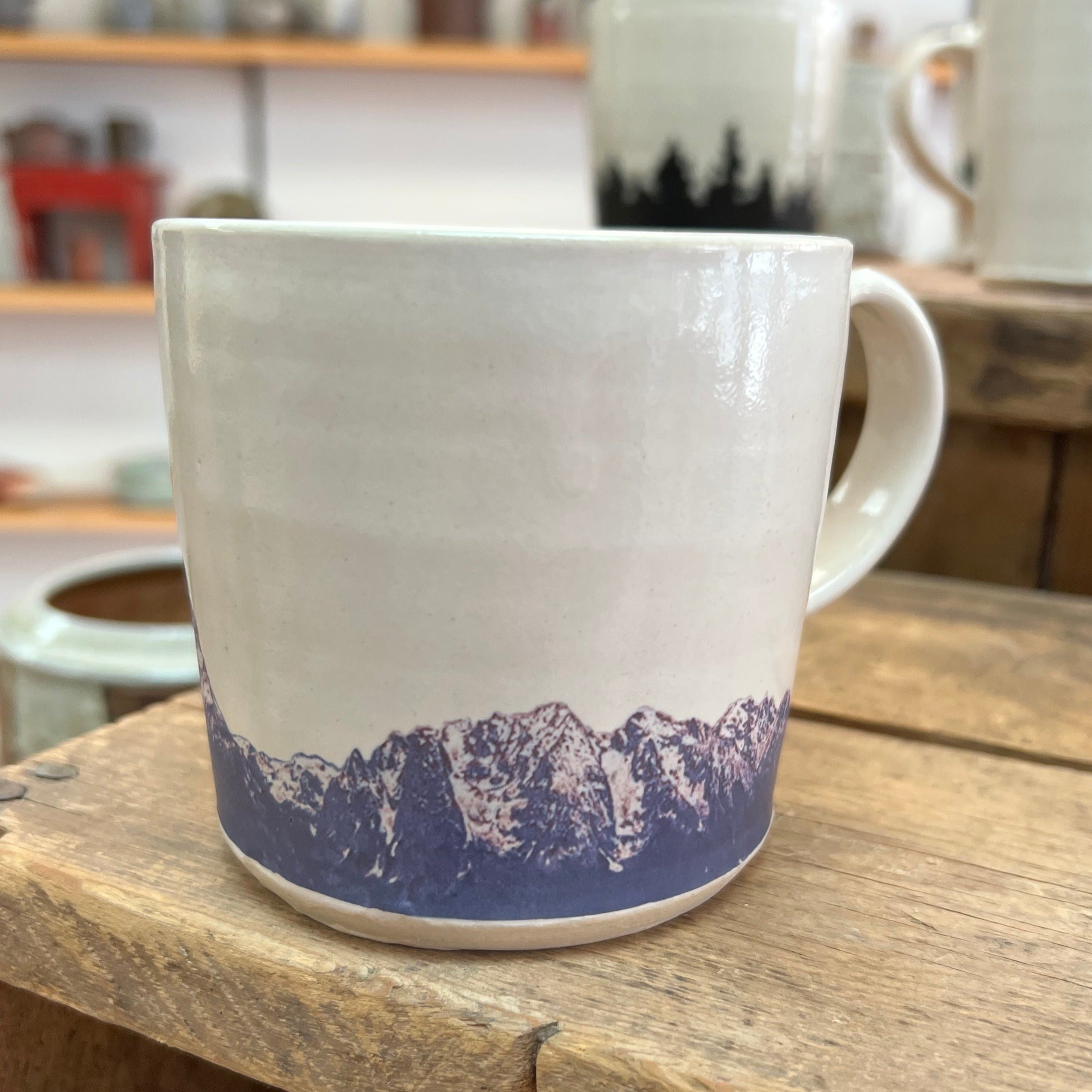 The Tetons are Calling Mug