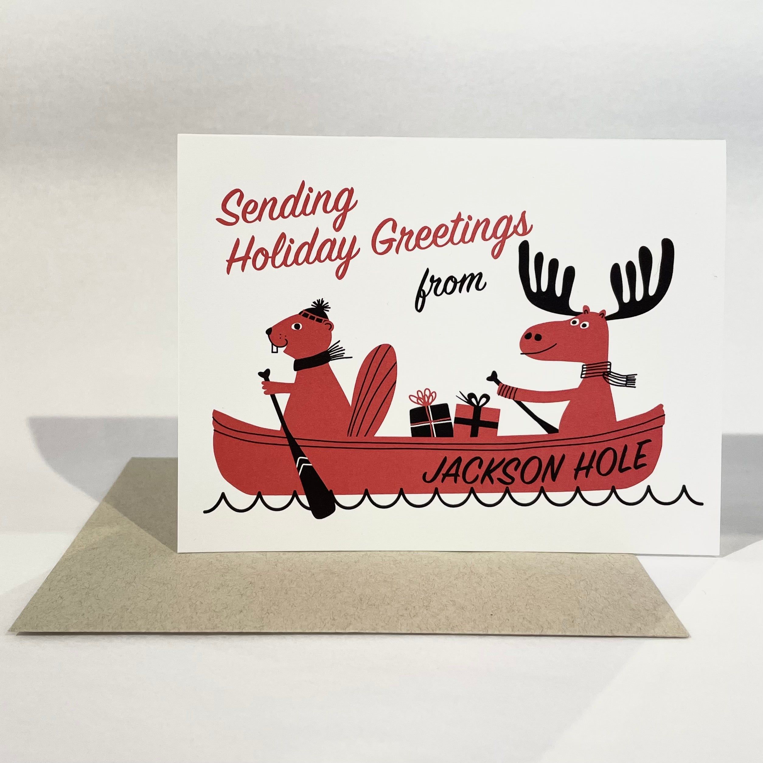 Holiday Greetings from Jackson Hole Card