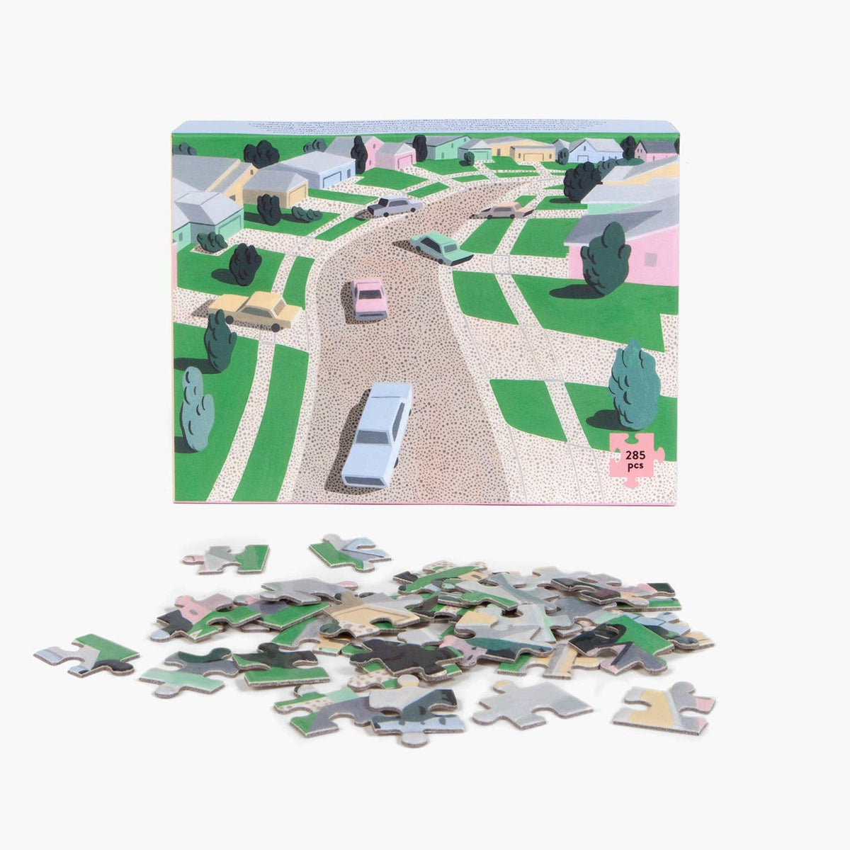Pastel Suburbia Puzzle
