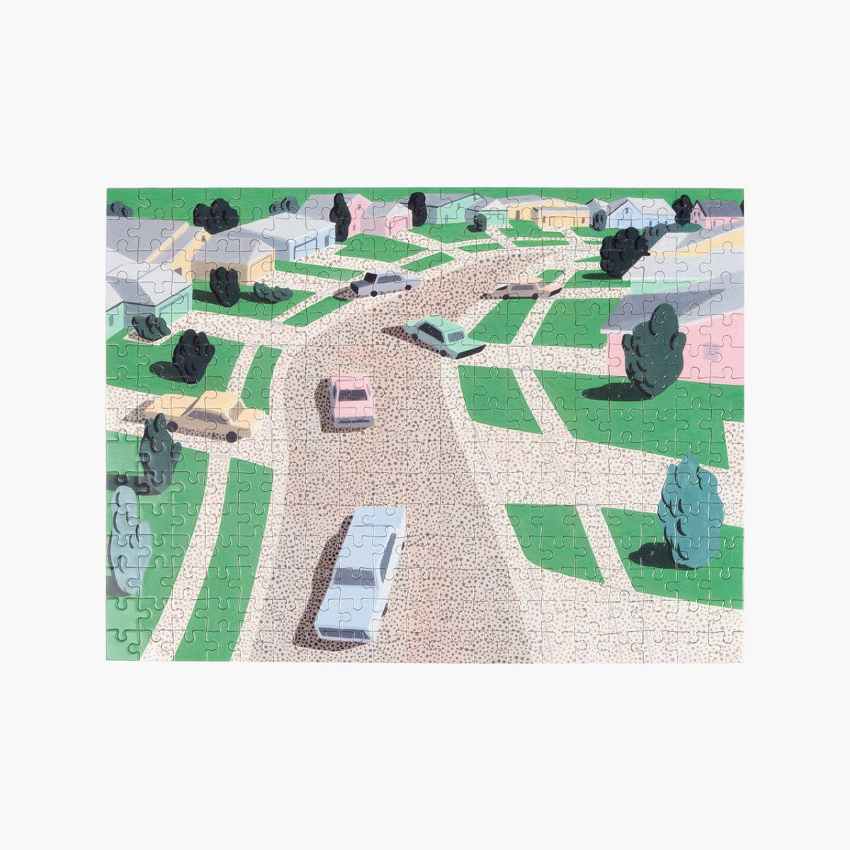 Pastel Suburbia Puzzle