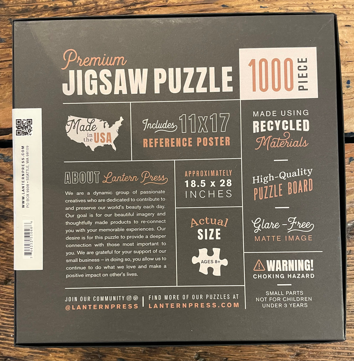 Jackson Hole Vintage Ski Puzzle