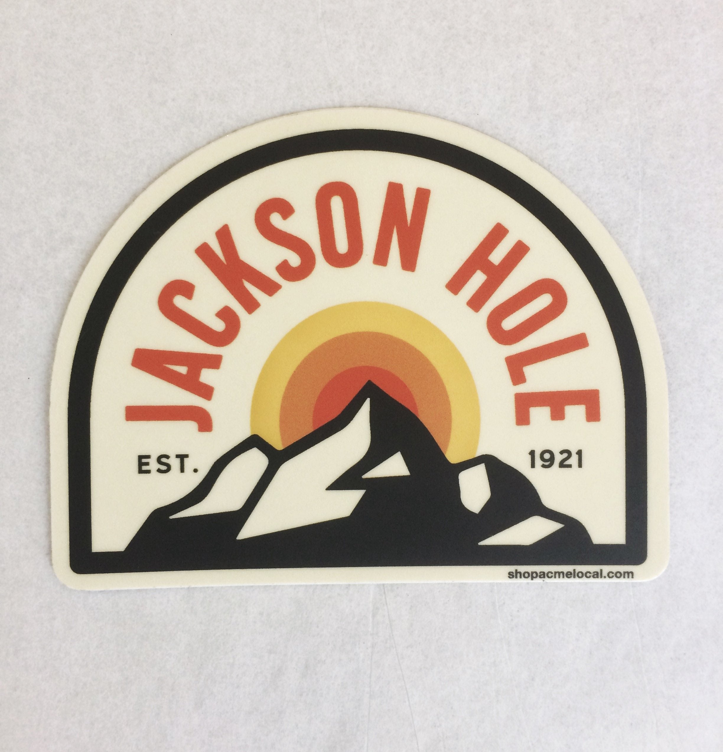 Jackson Hole Est. 1921 Sticker