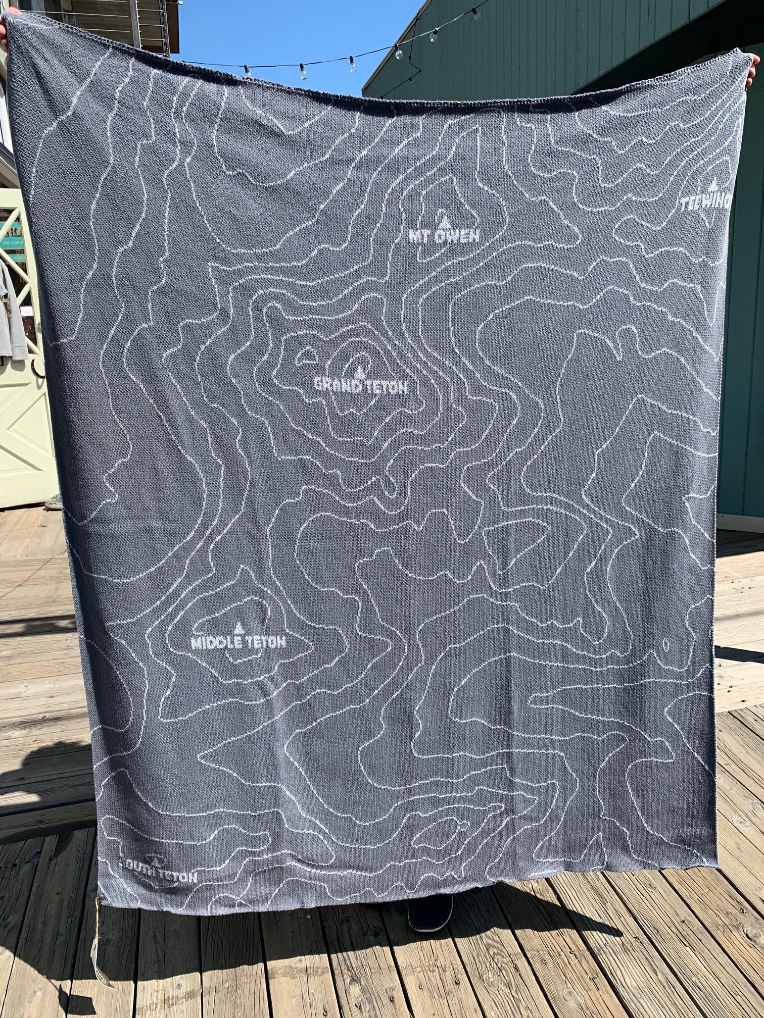 Teton Topo Blanket