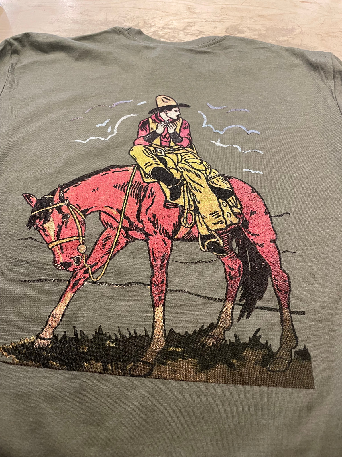 Painted Cowboy Shirt