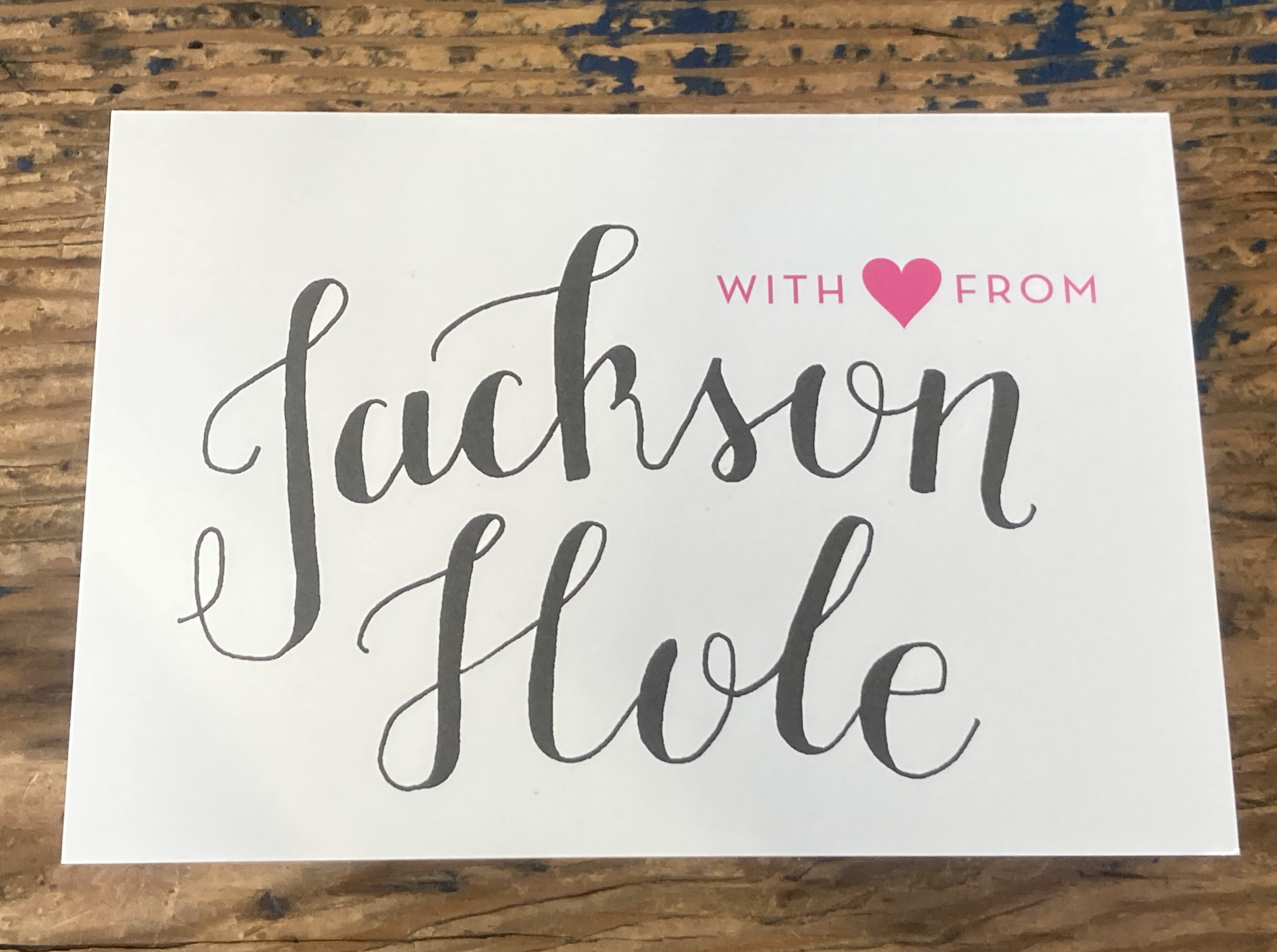 With Love From Jackson Hole Boxed Set