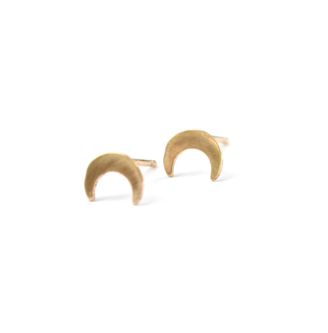Over the Moon Post Earrings