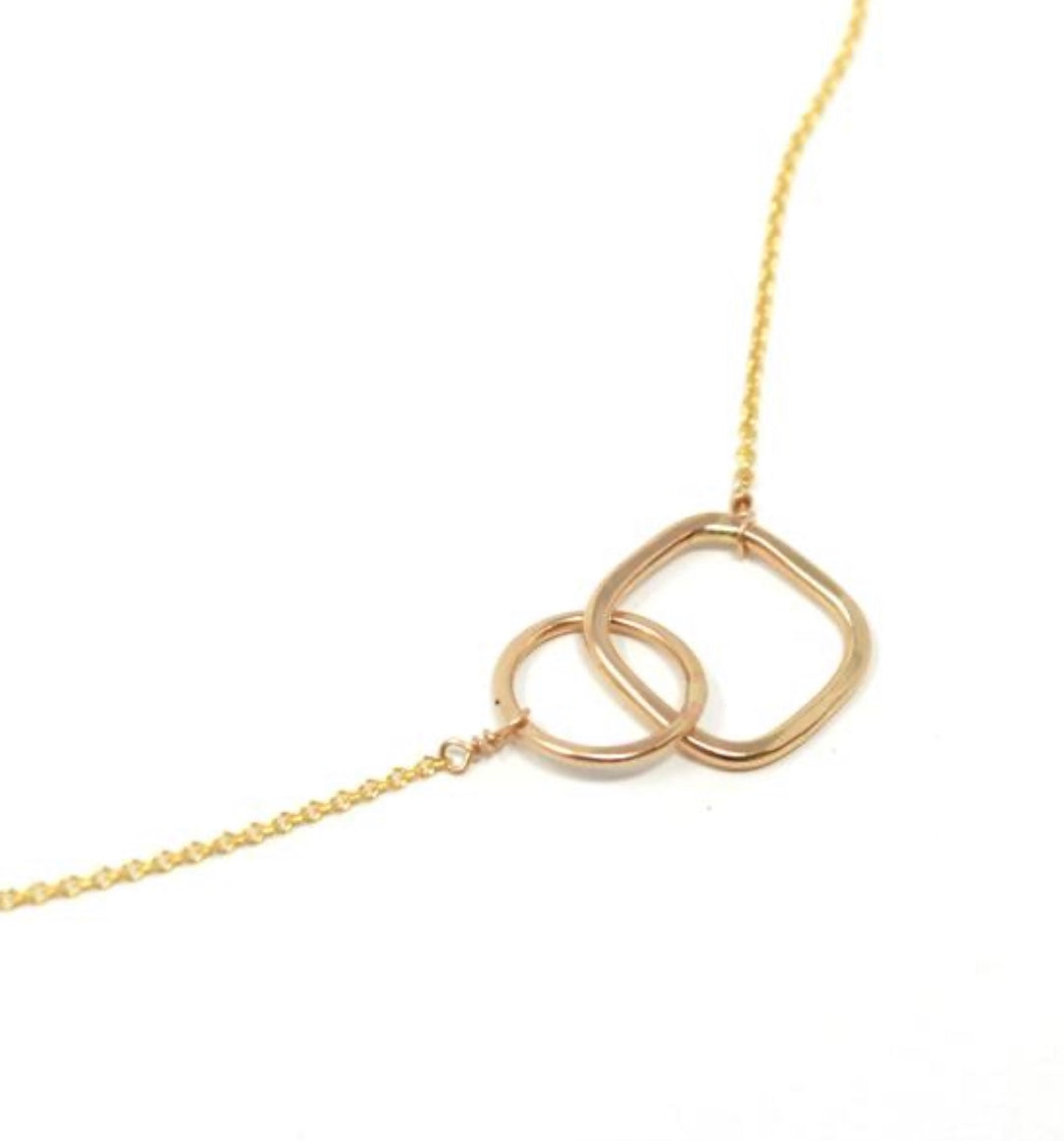 Mini Odd Couple Necklace