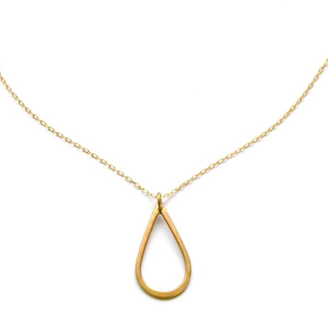 Tiny Teardrop Necklace