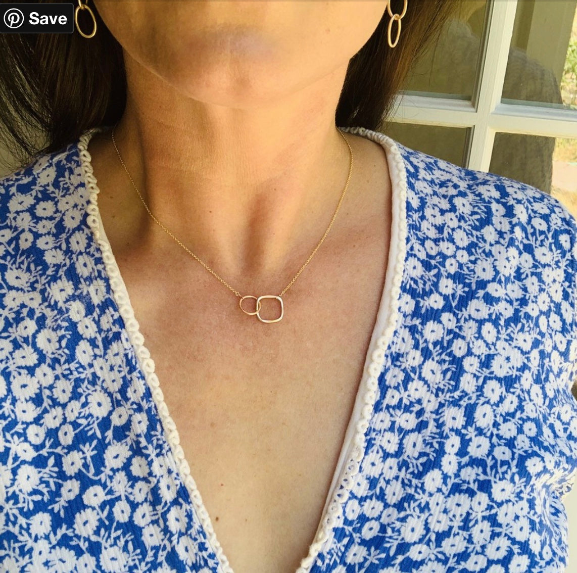 Mini Odd Couple Necklace