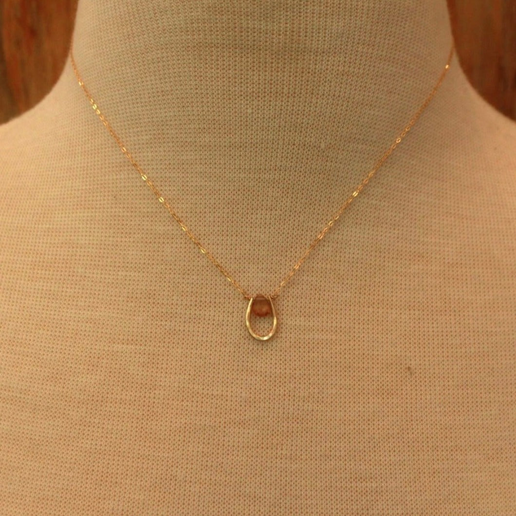 Delicate Zircon Necklace