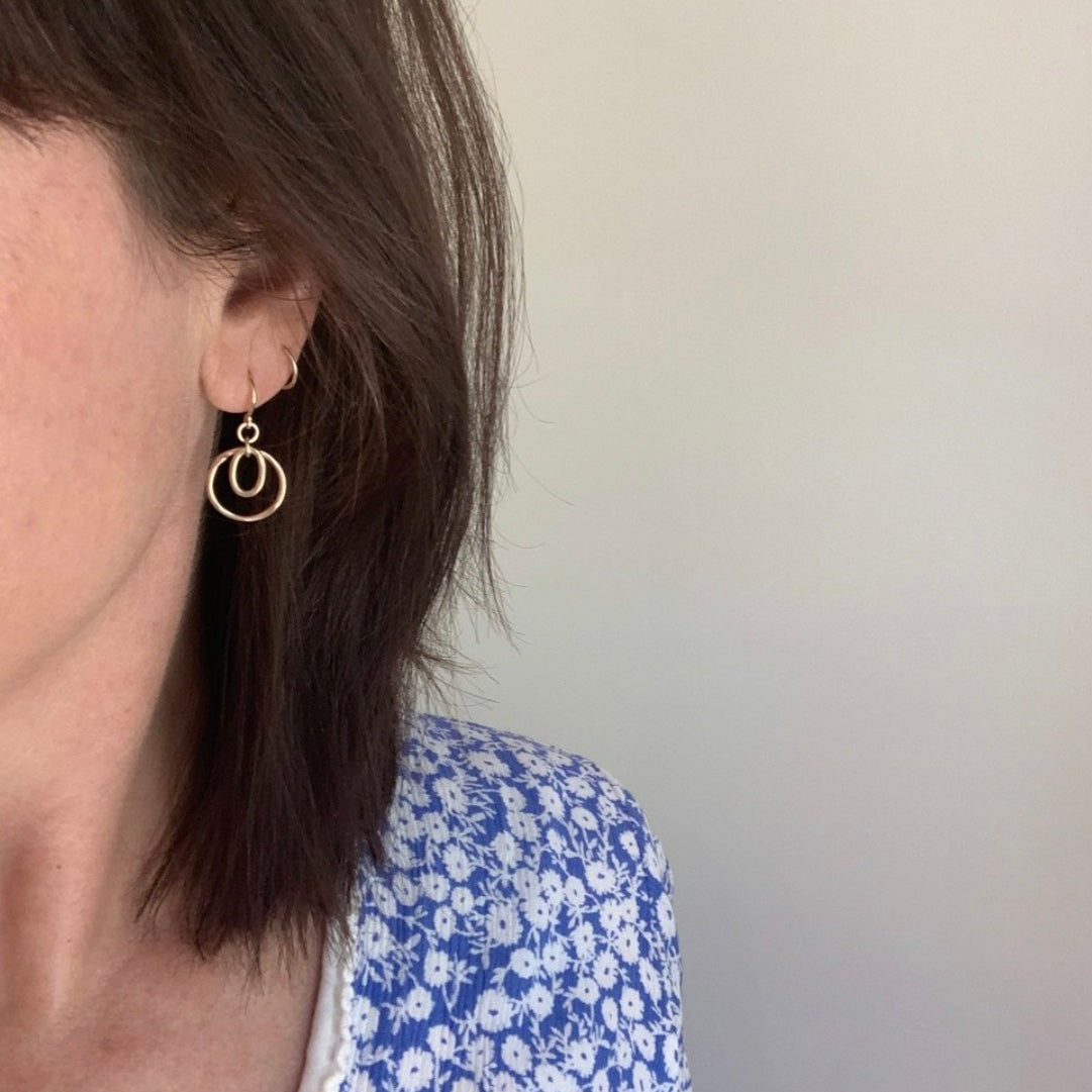 Over Easy Earrings