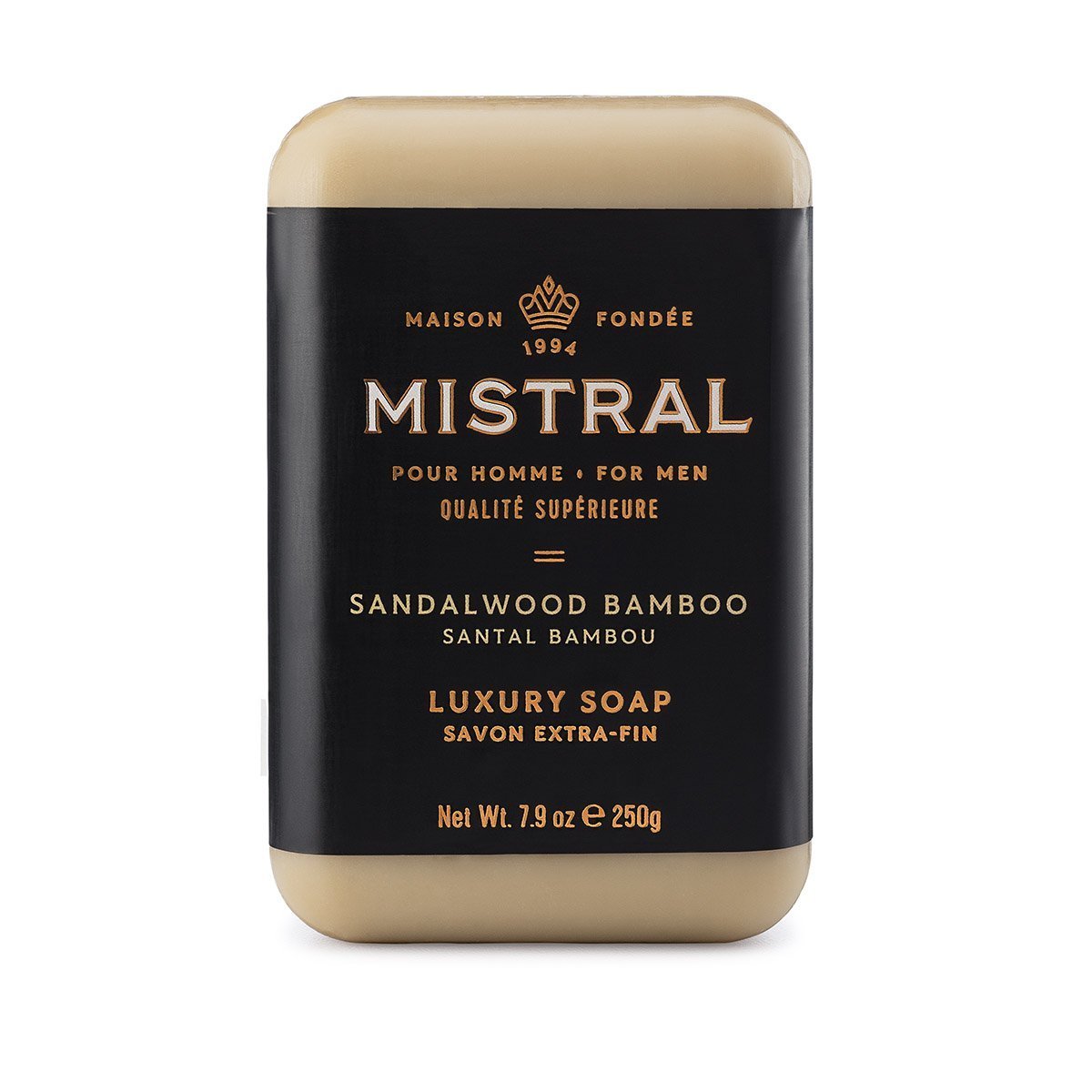 Mistral Bar Soap - Sandalwood Bamboo