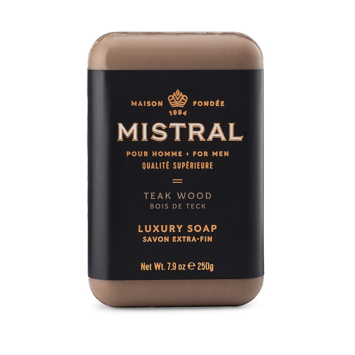 Mistral Bar Soap - Teak Wood