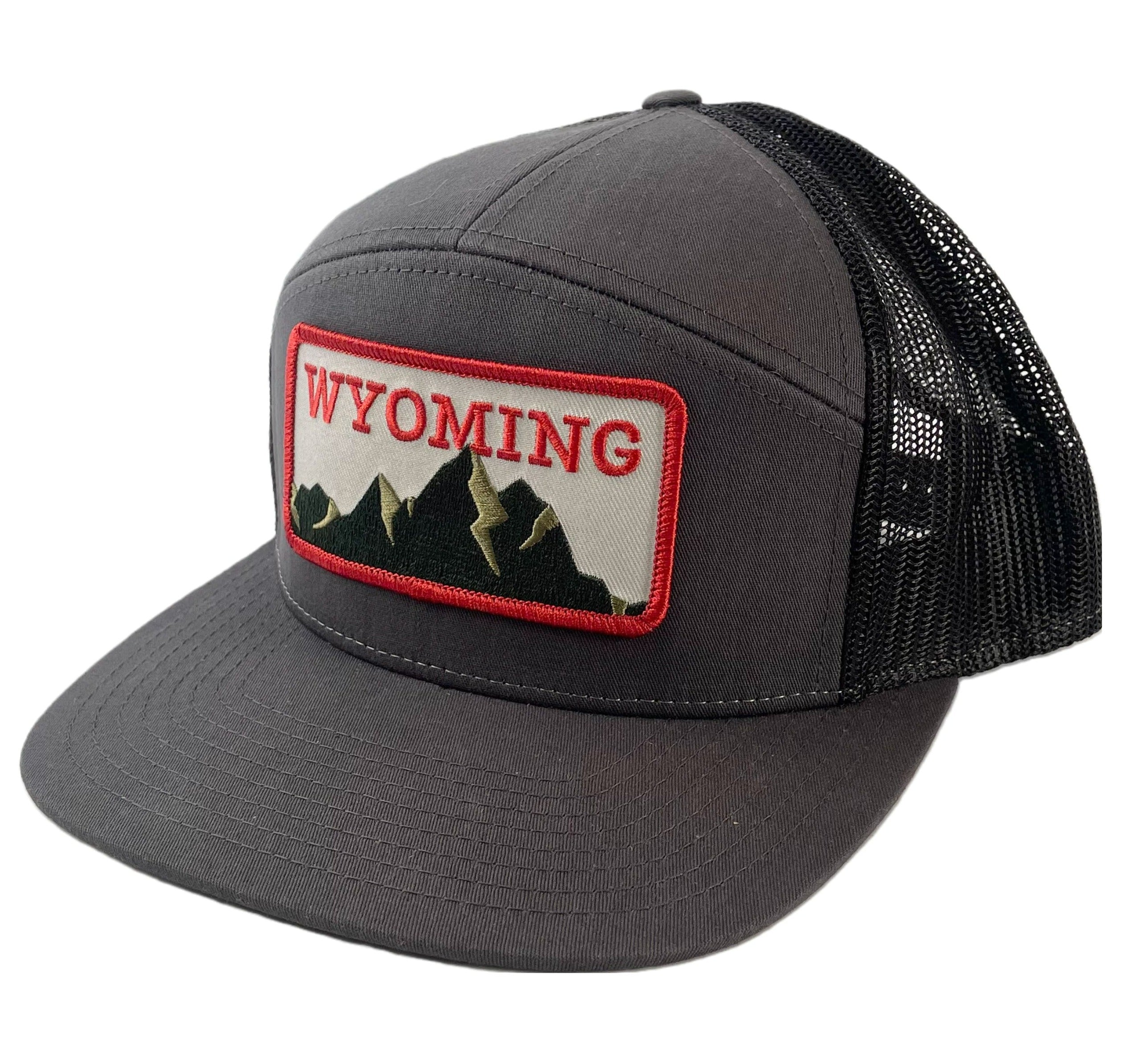 Charcoal Wyoming Five Panel Hat