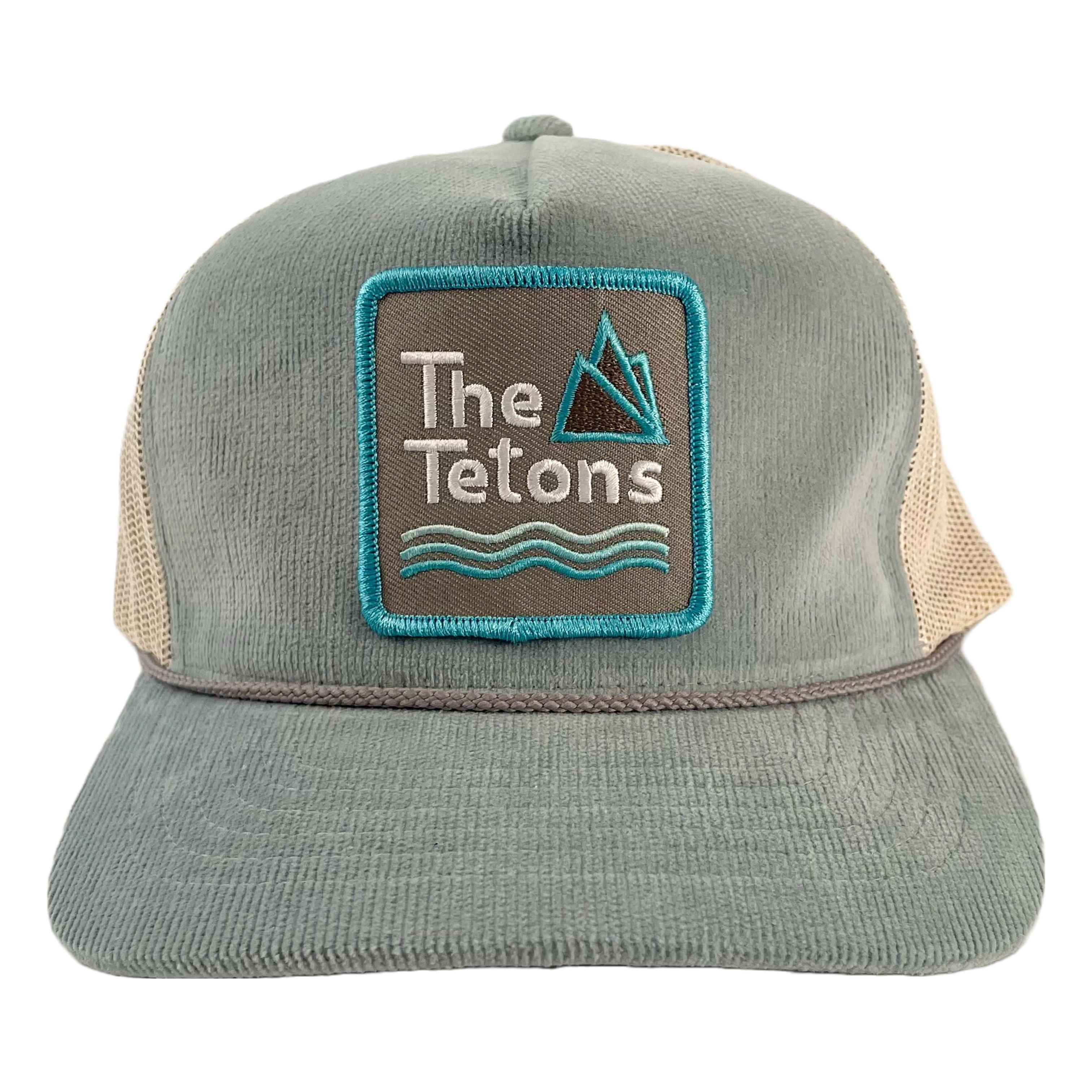 Light Blue The Tetons Patch Corduroy Hat