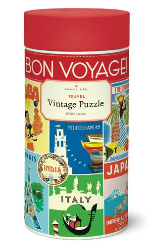 Vintage Travel 1000 Piece Puzzle