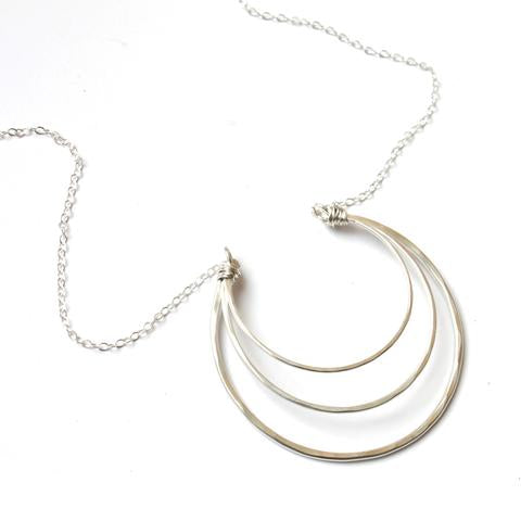 Three Moons Necklace