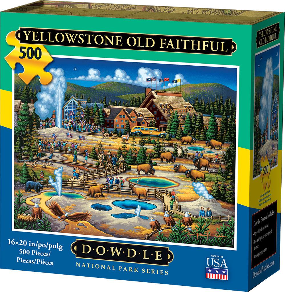 Yellowstone Old Faithful Traditional Puzzle