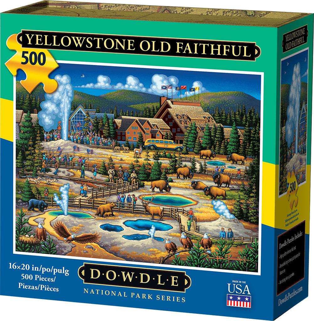 Yellowstone Old Faithful Traditional Puzzle