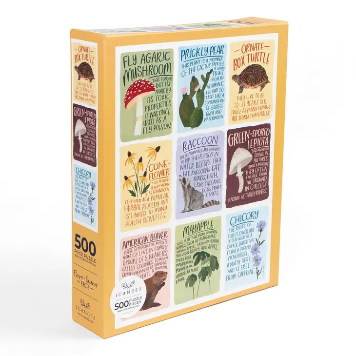 Flora & Fauna Facts Puzzle