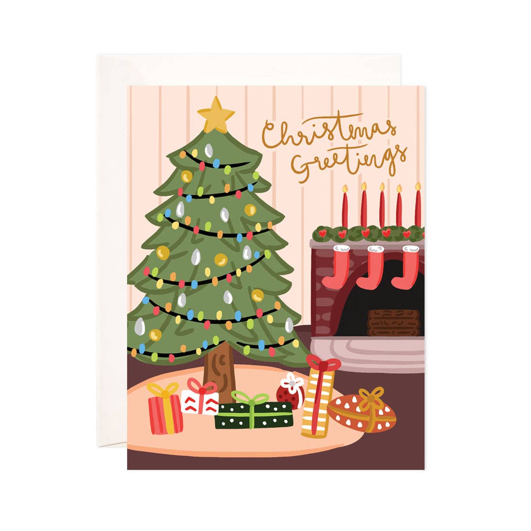 Christmas Tree Scene Card