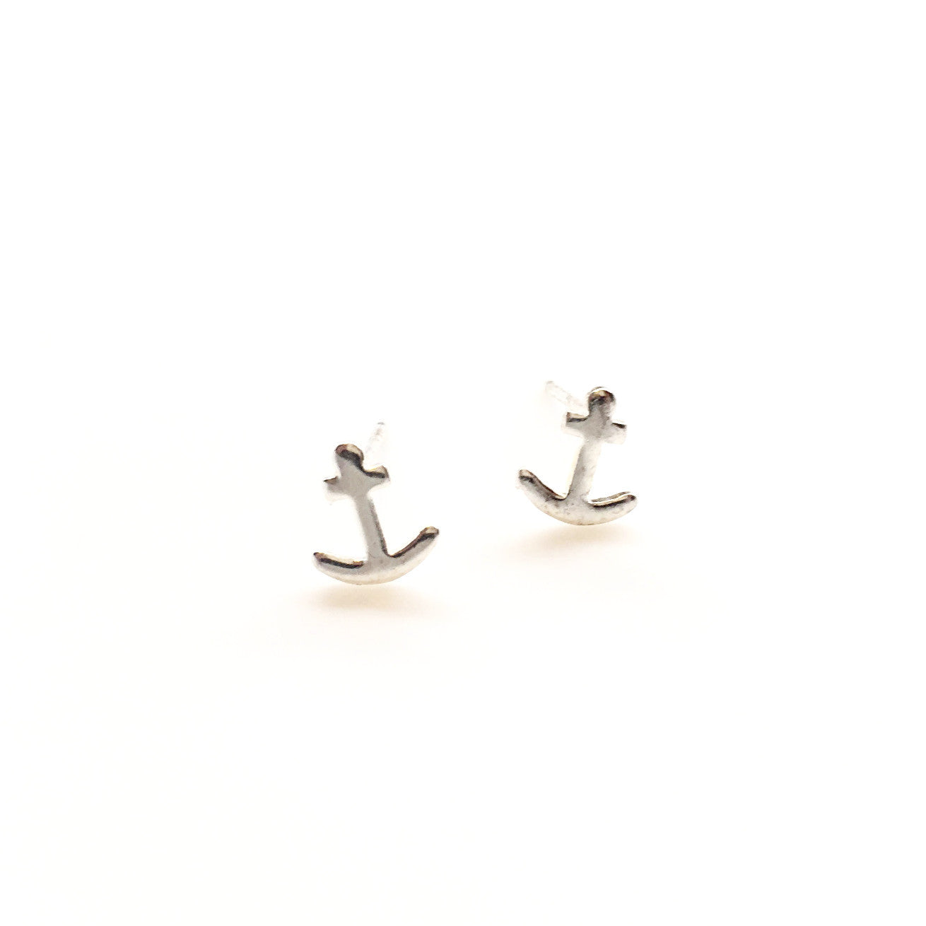 Tiny Anchor Earrings