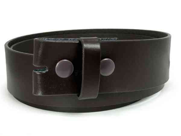 Snap On Leather Belt