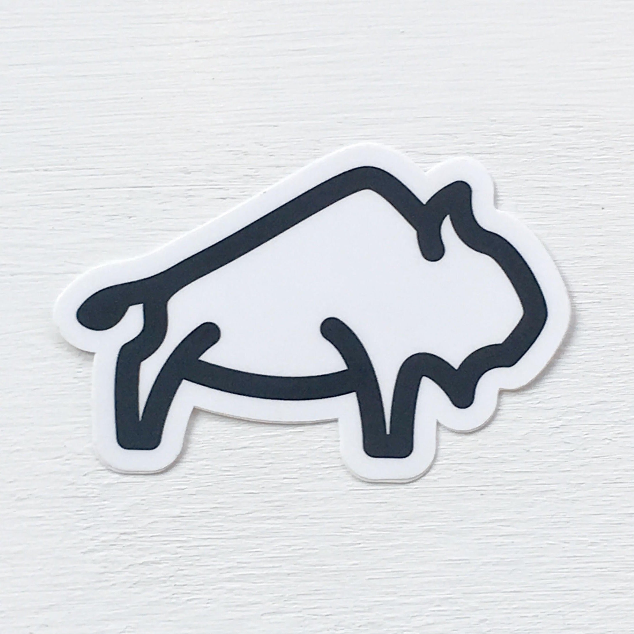 Bison Sticker