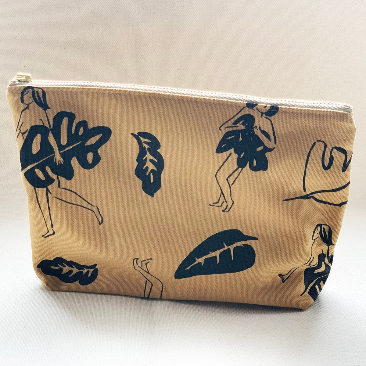 Ladies and Leaves Zipper Pouch