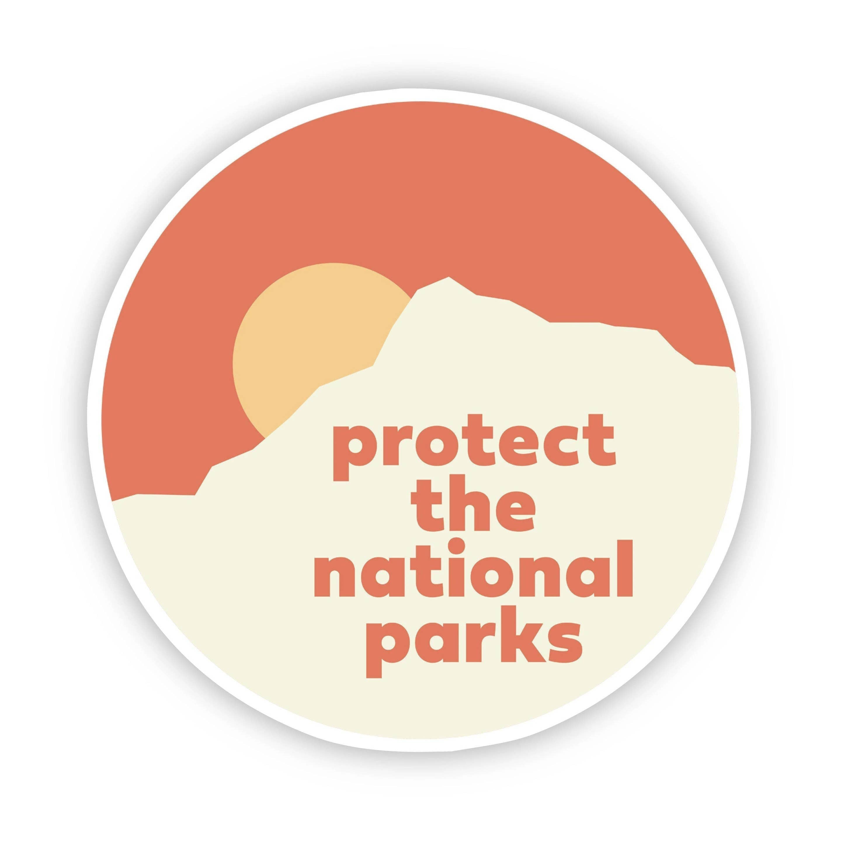 Protect The National Parks Sticker