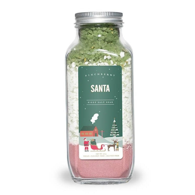 Fizzy Salt Soak - Santa