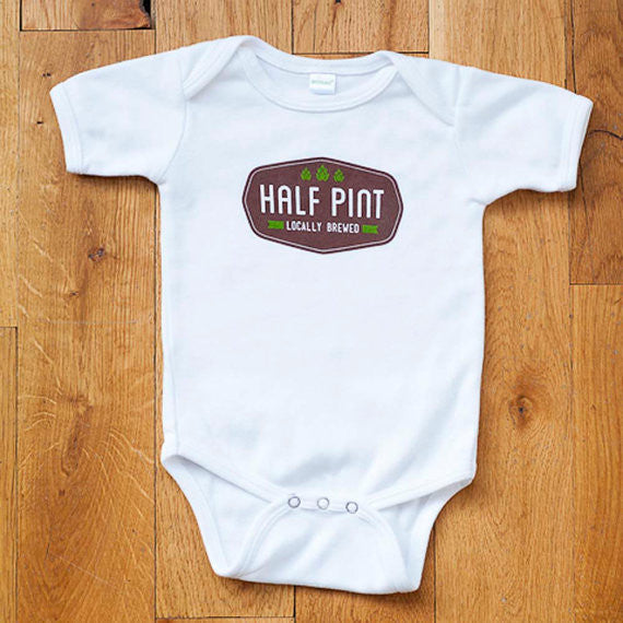 Half Pint Baby Onesie