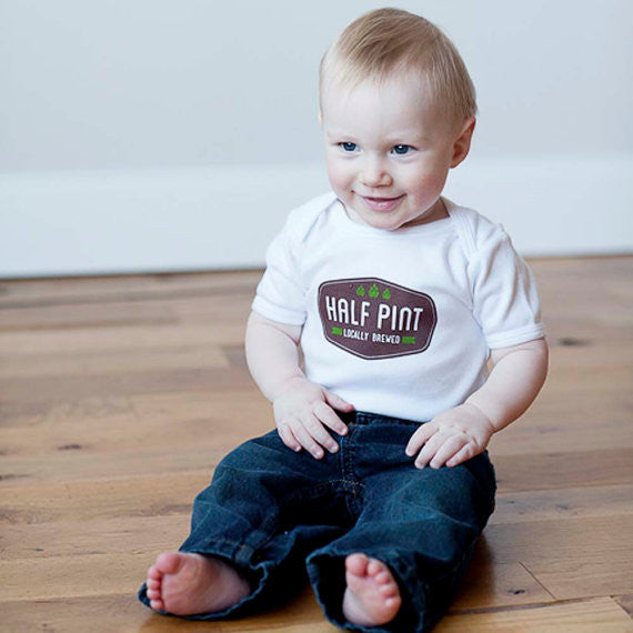 Half Pint Baby Onesie