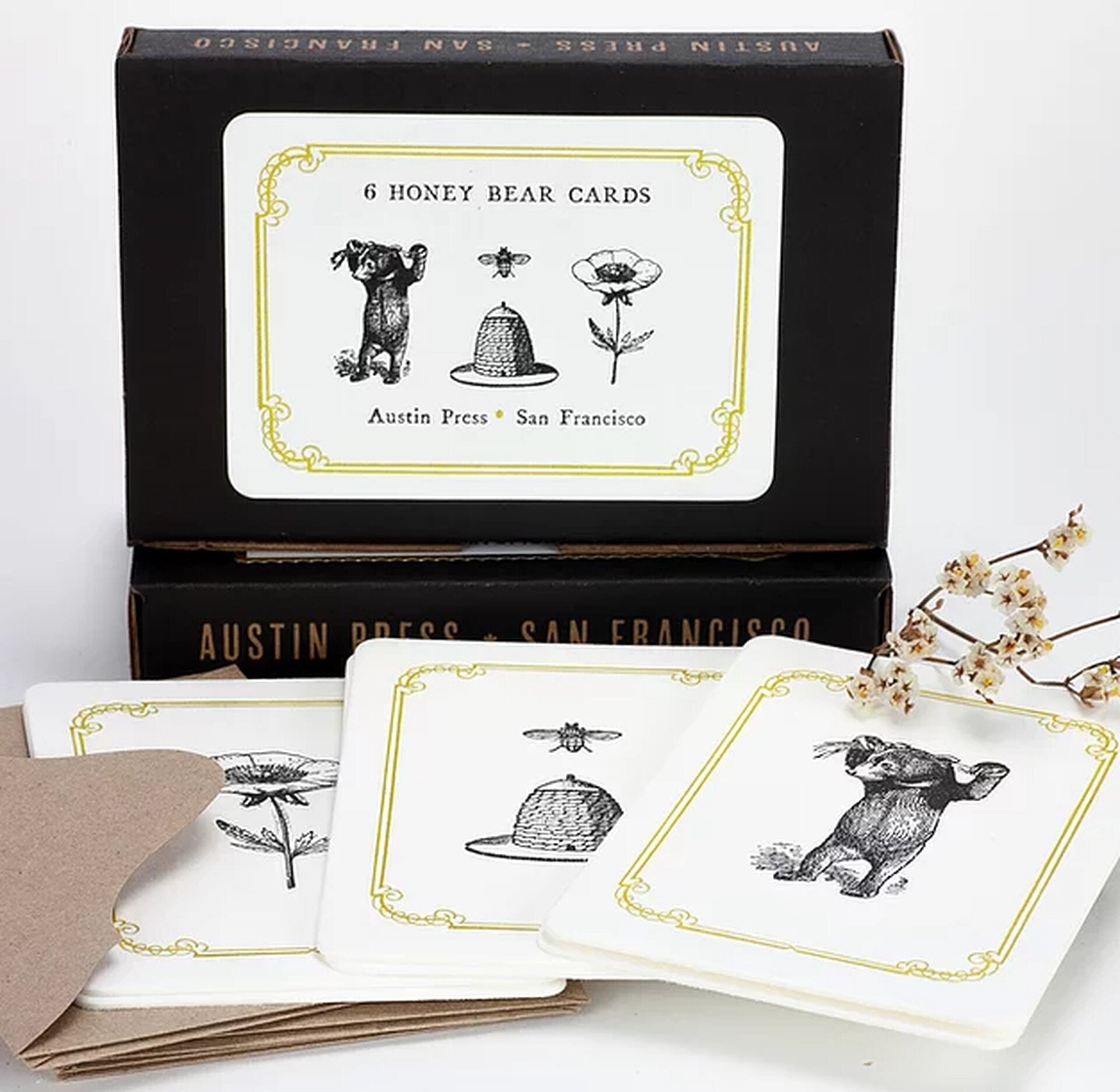 Honey Bear Cards Boxed Set